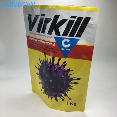 Tribune op Samenstelling Gelamineerde van het het Poedervoedsel van de Aluminiumfolieweiproteïne van de Opslag Verpakkende Zakken van het de Ritssluitings1kg Voedsel het Poederzakken