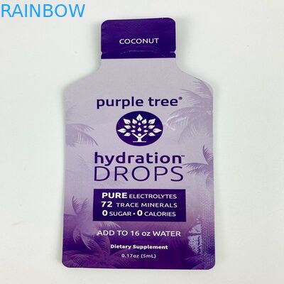 Het digitale van de Vorm Kleine Plastic Vlakke Zakken CBD van de Drukdouane van de het Suikergoedsnack Kleverige Sachet van de de ZakPindakaas