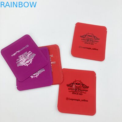 De LAGE eetbare mylar de zakkendouane van MOQ 500pcs drukte verpakkend de zakkenvoedsel van de foliezak voor droge saffraankrokus en thee