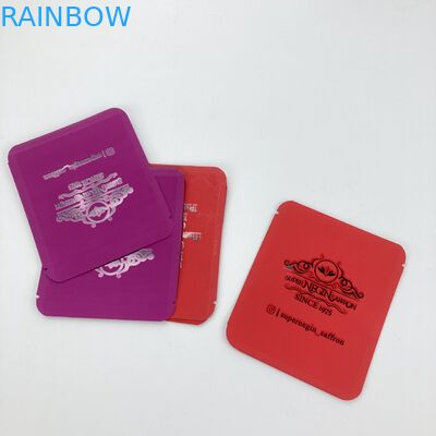 In het groot de Folievoedsel van het Douanealuminium van de de Theesteen van het Verpakkingszaad vlakke de Zakkennoten die zak verpakken