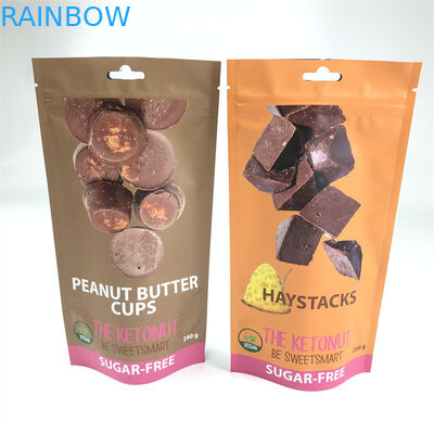 De Ritssluitingstribune van CMYK 110mic op van het de Hennepkind van Zakedibles de Zakken van het Bewijsmylar