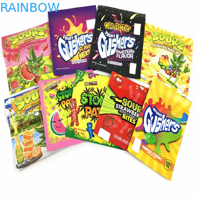 van de de Ritssluitingszak van 120mic CMYK de Opnieuw te gebruiken van de de Kinderen Bestand Uitgang Zakken van Mylar