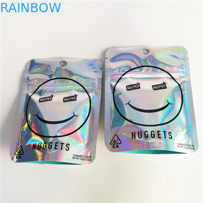 de Kruidenwierook die van 3.5g Cbd de Ritssluitingszak verpakken van Matte Glossy 12C VMPET Cbd