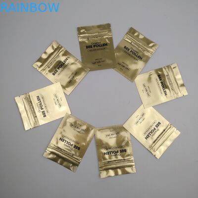 Gravure100mic CMYK Plastic Zakken die SGS VMPET Vlakke Ritssluitingszak verpakken