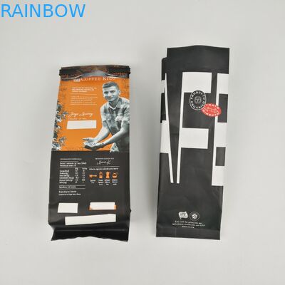 van de de Bodemverpakking van 200mic CMYK de Vlakke de Zaksgs 12C PE Zijzak van de Hoekplaatritssluiting