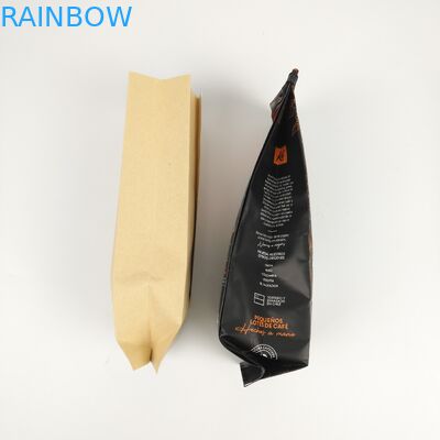 van de de Bodemverpakking van 200mic CMYK de Vlakke de Zaksgs 12C PE Zijzak van de Hoekplaatritssluiting