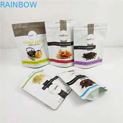 120mic SGS van de Zakmopp van aluminiumfoliemylar Plastic Eetbare Voedsel Verpakkingszak