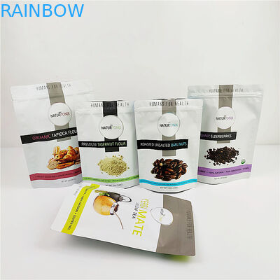 Beoordeelde van de de Aluminiumfolieritssluiting van 200mic CMYK de Zakvmpet THC CBD Verpakkende Zak