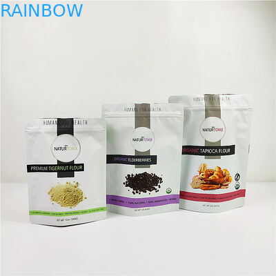 Het Voedsel van VMPET 90mic Mylar de Aluminiumfoliepoeder 0.2mm van de Verpakkingszak Dikte