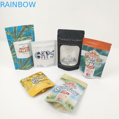 Van de Gravuredoypack van CMYK 200mic Matte Aluminum Foil Pouches VMPET de Ritssluitingszak