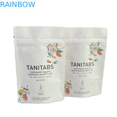 Pa1.5c 80mic Kraftpapier Document Gelamineerde de Noot Verpakkende Zakken van de Ritssluitingszak Vmpet