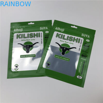 SGS Kraftpapier Plastic Zakken die NY CPP van CMYK VMPET voor Schokkerig Rundvlees verpakken