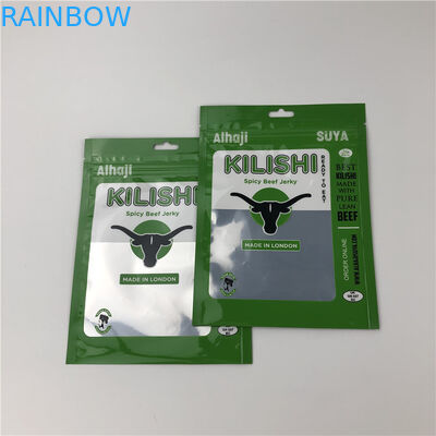 SGS Kraftpapier Plastic Zakken die NY CPP van CMYK VMPET voor Schokkerig Rundvlees verpakken