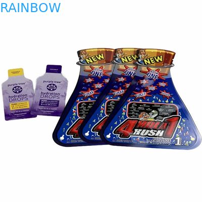 Speciaal Gevormd van de Aanrakings Plastic Pakken van Mylar van de Douanedruk Zacht van de Zak Kosmetisch Room Delta 8 Eetbaar de Shampoosachet