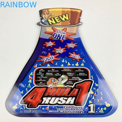 Speciaal Gevormd van de Aanrakings Plastic Pakken van Mylar van de Douanedruk Zacht van de Zak Kosmetisch Room Delta 8 Eetbaar de Shampoosachet