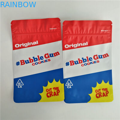 Douane Gedrukte van de de Strookfolie van de Hennepolie van het Onkruidvape Pen Pack Gummies Candy Pouches CBD van Mylar de Capsule Verpakkende Zak