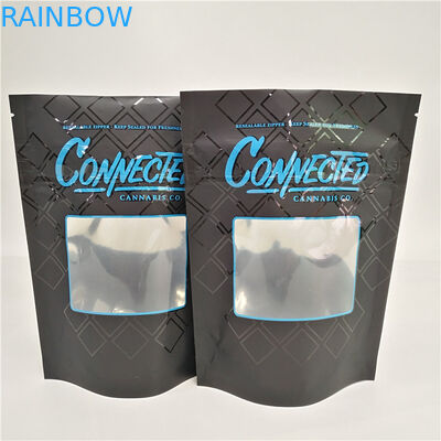 Van de de Ritssluitingsgeur van het kindbewijs het Bewijsaluminiumfolie THC 420 CBD-Olie Bud Weed Gummy Candy Sachet
