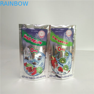 Van de de Ritssluitingsgeur van het kindbewijs het Bewijsaluminiumfolie THC 420 CBD-Olie Bud Weed Gummy Candy Sachet