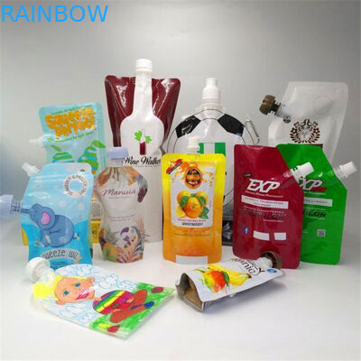 De plastic vloeibare groothandel van de zak mylar zakken van bewijsspuiten voor van de het voedselmelk van de sapbaby van het de theevoedsel de Zak verpakkende Pakketten