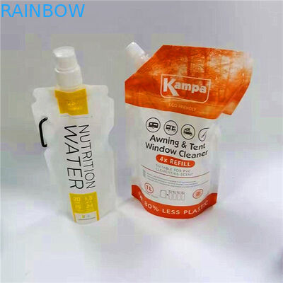 Vloeibare Navulbare Zak met Spuiten en Deksel voor Vloeibare Detergent Spuitenzak voor de Zak van het Aluminiumspuiten van het Waspoeder