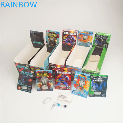 Het Document van de de Capsuleblaar van de pillenrinoceros Verpakkende Kaartenrinoceros 7 200mic Gerecycleerd document