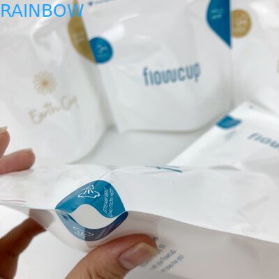 De Snack van Mylar van de microgolfsterilisator doet 150 Micron voor Menstruele Kop in zakken