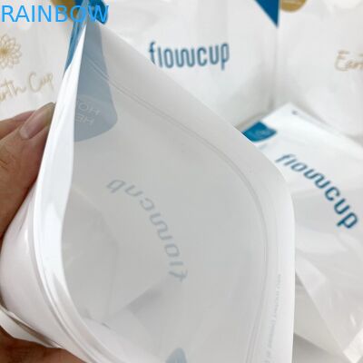 De Snack van Mylar van de microgolfsterilisator doet 150 Micron voor Menstruele Kop in zakken