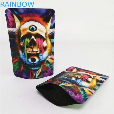 Gelamineerde Hoekplaat Kruidenwierook Verpakkingshitte Verzegelbare Plastic Runtz