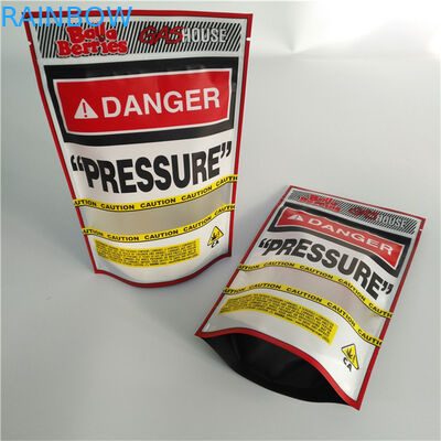 De Gravure van het Bewijsruntz 7g 35g CMYK van Ediblesmatte mylar aluminium bag smell