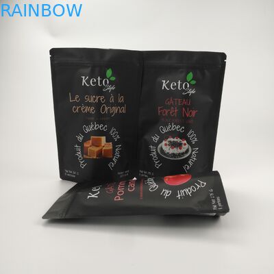 Van de de Ritssluitingszak van CMYK VMPET Plastic AL CPP Eetbare Mylar Zelfdichtende 110 Microns Zak