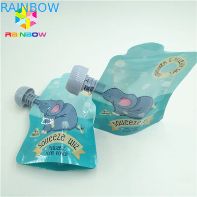 de Plastic Tribune van 1.2C VMPET op Zak 200mic MOPP CMYK Doypack met Ritssluiting