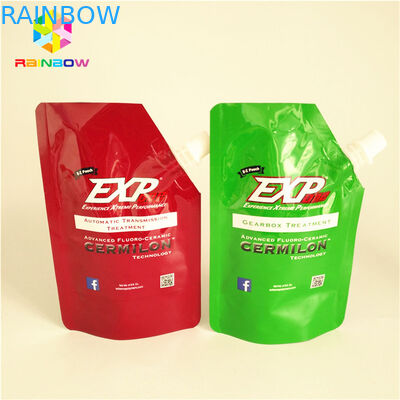 110mic de vlakke Druk die van Bodem Plastic Zakken 1.5C Gravnre Plastic Zak lamineren