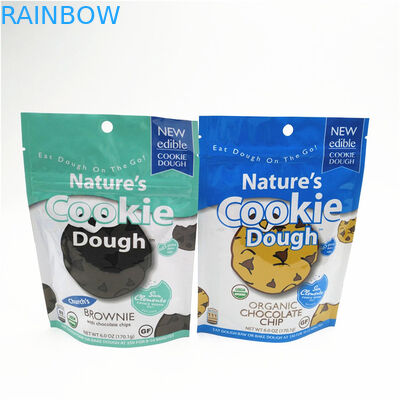 de Snackvoedsel van 1.2C CMYK de Gravure van Verpakkingszakken Resealable met Ritssluiting