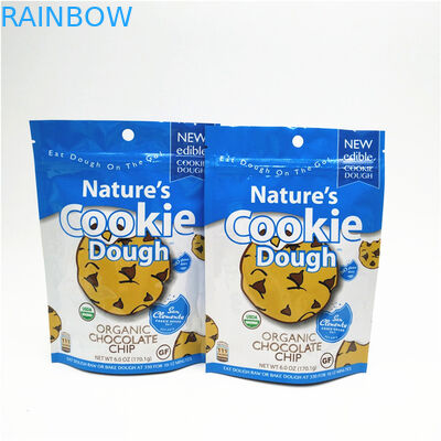 de Snackvoedsel van 1.2C CMYK de Gravure van Verpakkingszakken Resealable met Ritssluiting