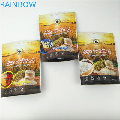 Resealable CMYK-Tribune van de Ritssluitingszakken 200mic van Kleurenmylar op Ritssluitingszak