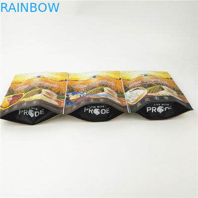 Resealable CMYK-Tribune van de Ritssluitingszakken 200mic van Kleurenmylar op Ritssluitingszak