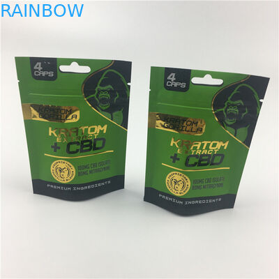 Onregelmatige de Zakkenmopp VMPET PE 50mic van de Vorm Kindveilige Ritssluiting - 200mic