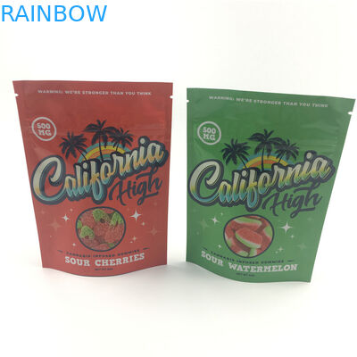 Onregelmatige de Zakkenmopp VMPET PE 50mic van de Vorm Kindveilige Ritssluiting - 200mic