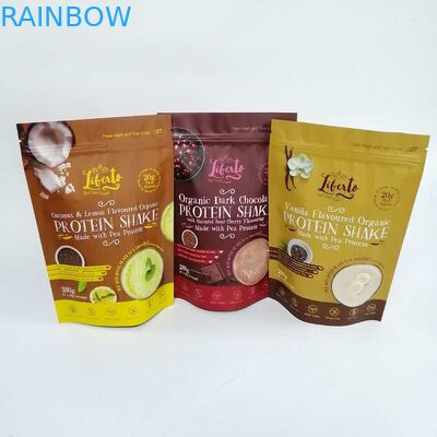 Gelamineerde VMPET-Aluminiumfolietribune op Vochtbestendige de Ritssluitingszak van Zak Plastic Mylar