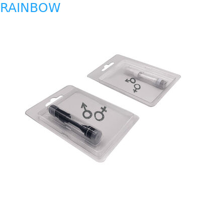 Beschikbare Plastic Clamshell-Blaar die Gevouwen Blaar voor Vape Pen Cartridge verpakken