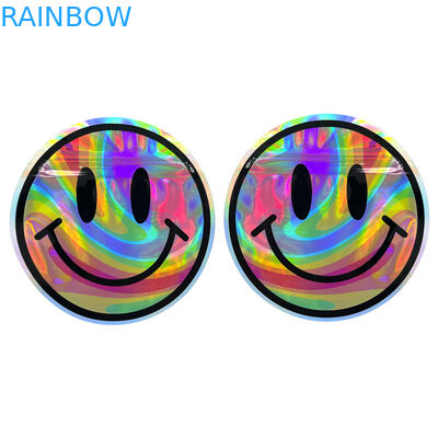 De ronde Cirkel3.5g Aluminiumfolie Mylar doet het Onregelmatige Bewijs van de Vormgeur in zakken