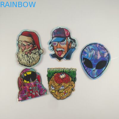 Van de de Matrijzenbesnoeiing van Gummiesjelly cannabis plastic pouches packaging van de de Douaneritssluiting de Zakken 3.5g