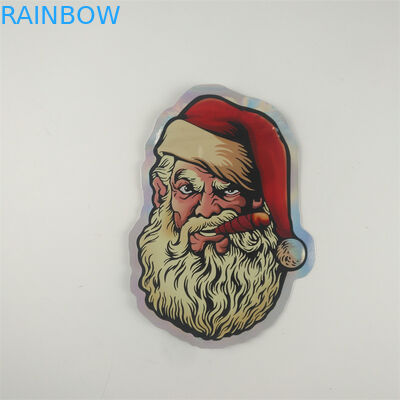 Van de de Matrijzenbesnoeiing van Gummiesjolly cannabis zipper pouch bags de Vorm 7g