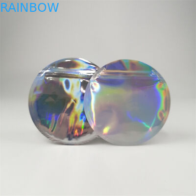 De aangepaste Druk Eetbare Ronde vormde Plastic Zakken die 3.5g 7g verpakken