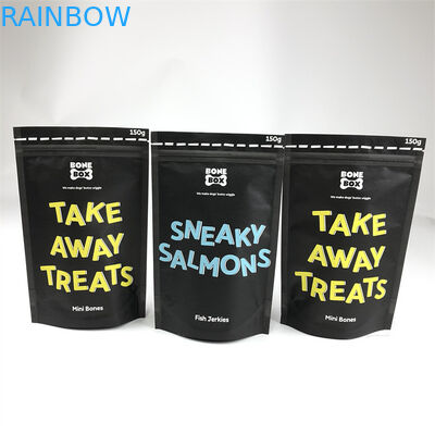 CMYK drukte Plastic Zakken die Kraftpapier-Document Hondevoerzak verpakken