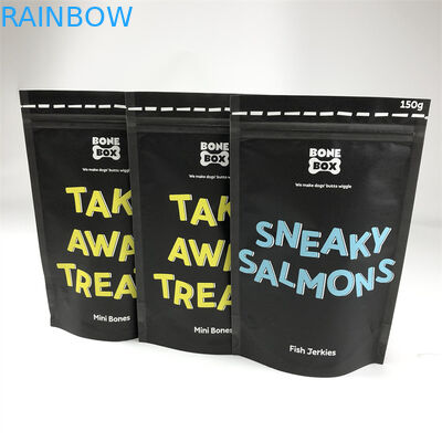 CMYK drukte Plastic Zakken die Kraftpapier-Document Hondevoerzak verpakken