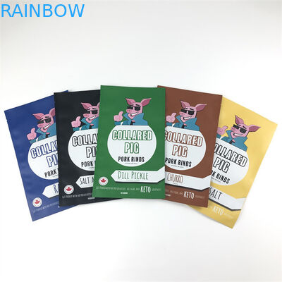 Resealable de Geurbewijs van drie Zij de Ritssluitingszakken van Verbindings Plastic Mylar