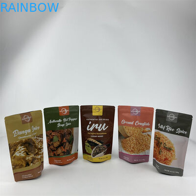 Tribune op Doypack-Pakket van de de Verbindingsritssluiting van de Tabaks het Verpakkende Zak Hete met Embleem