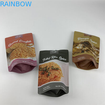 Tribune op Doypack-Pakket van de de Verbindingsritssluiting van de Tabaks het Verpakkende Zak Hete met Embleem