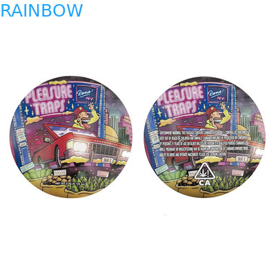 De gemengde de Matrijzenbesnoeiing van Cirkeledibles gaf Mylar-Folie de Geurbewijs 3.5g van de Verpakkingszak gestalte